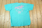 Vintage 1992 Summer Tour Bike A Thon Souvenir T-Shirt Mens XL