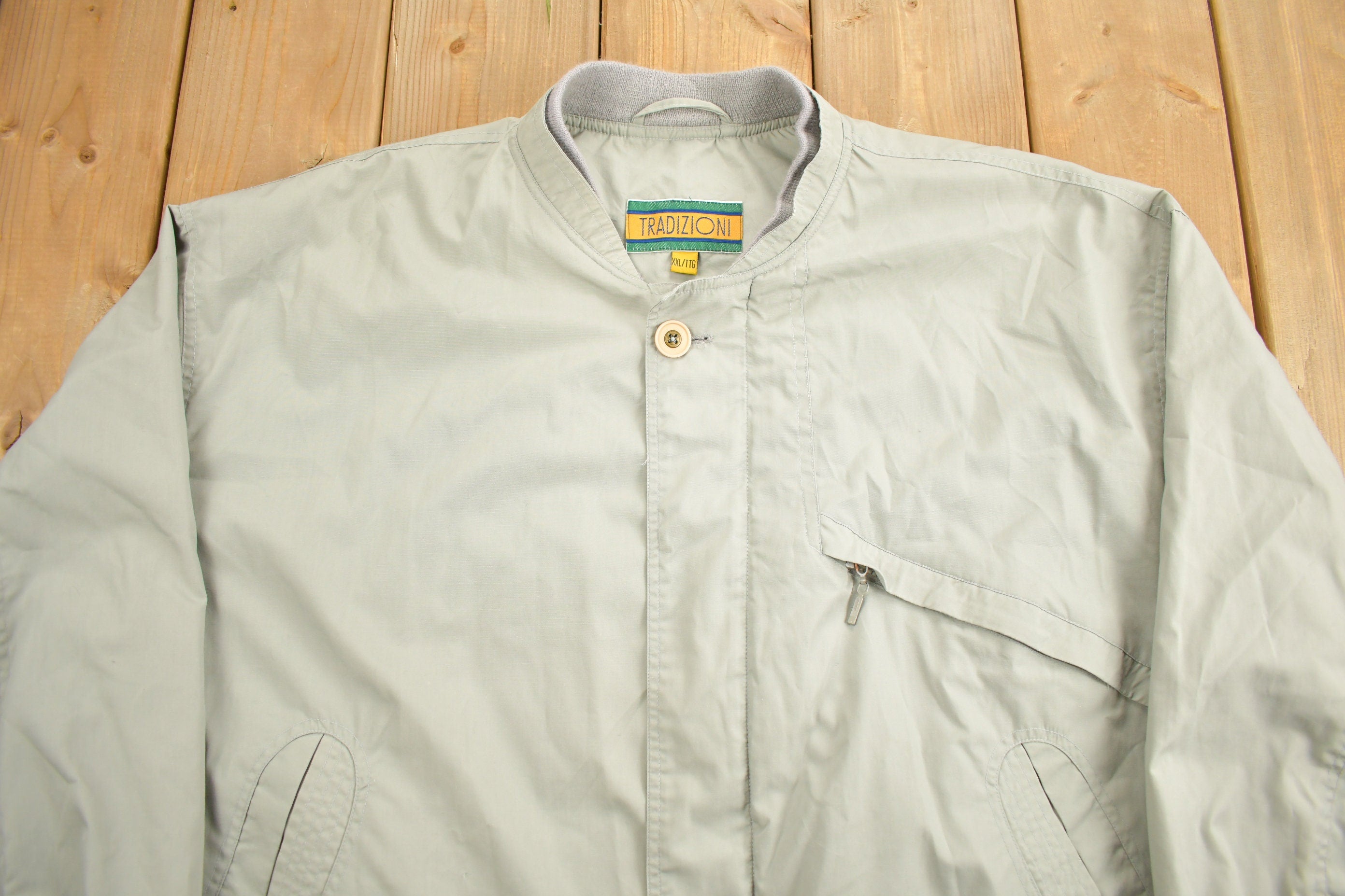 Vintage 1990s Grey Tradizioni Light Jacket