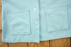 Vintage 1960s Women's Striped Polo Shirt & Skirt Set Size 10