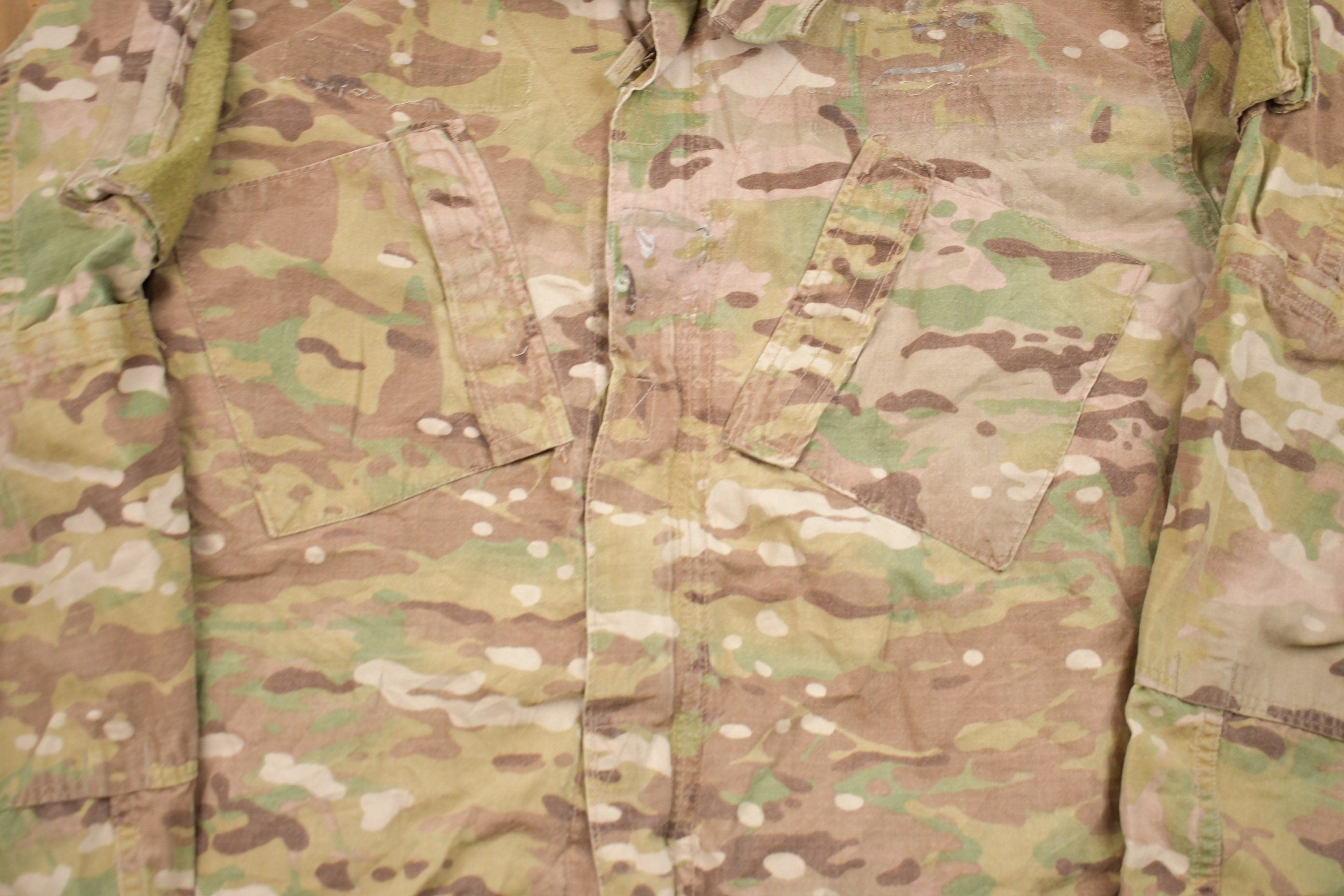Vintage 2001 Military Camo Field Jacket