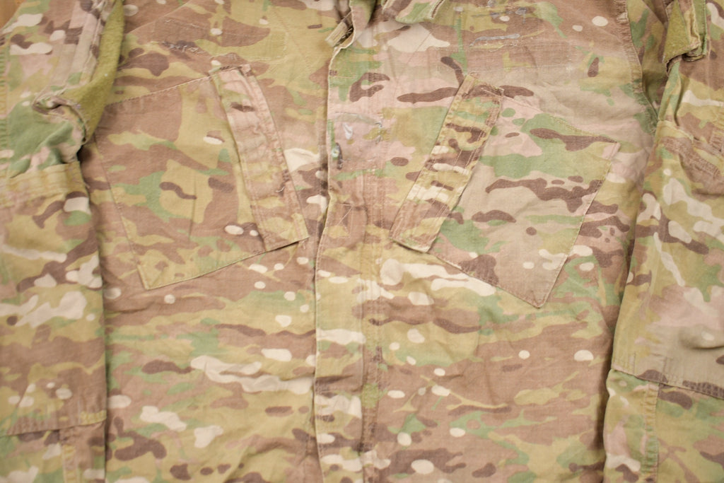 Vintage 2001 Military Camo Field Jacket