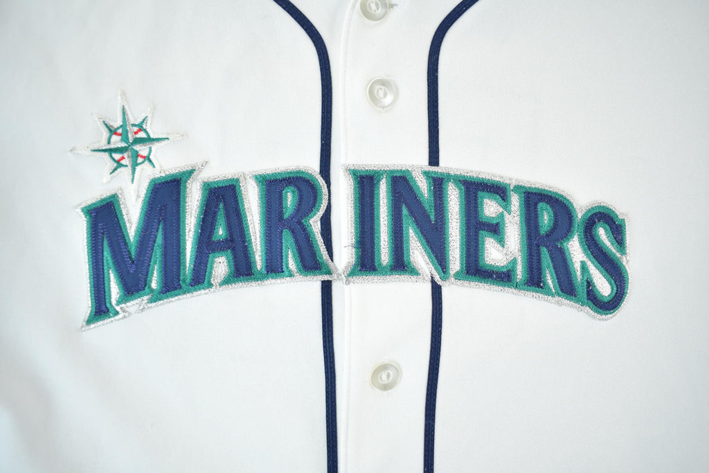 Vintage 2000s Ichiro Suzuki Seattle Mariners MLB Majestic Baseball Jersey Youth XL