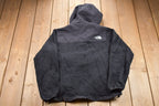 Vintage 1990s The North Face Denali Full Zip Hooded Fleece Sweater  Sportswear  90s Fleece  Streetwear  Athleisure  Hiking  90s TNF