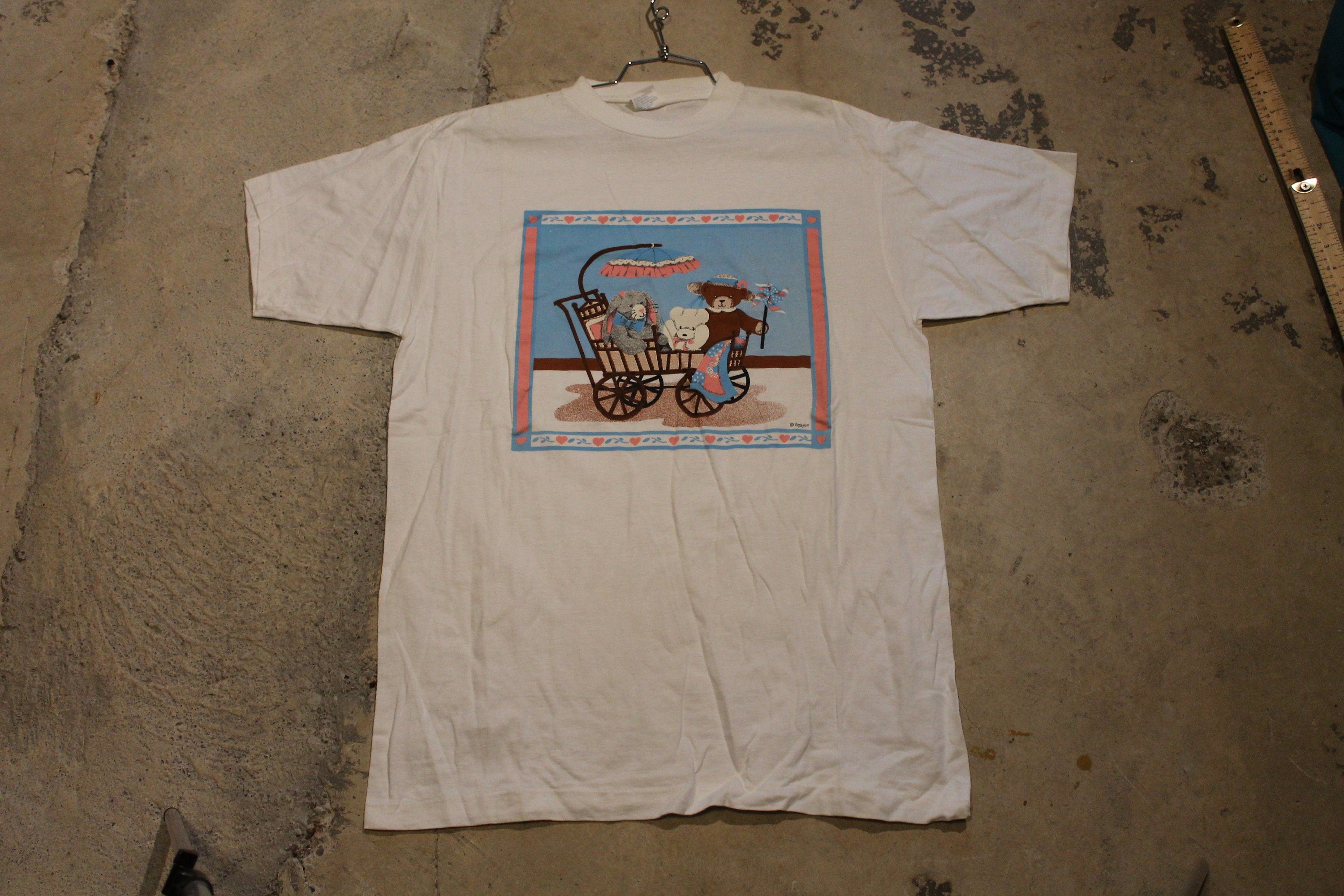 Vintage 1990s Teddy Bear Theme T Shirt