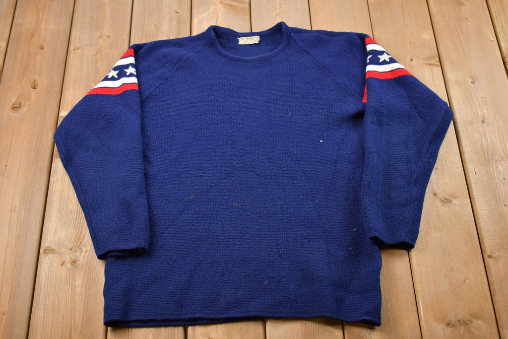 Vintage 1980s Style Guild Knitted Sweater