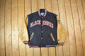 Vintage 1990s Starter NHL Chicago Black Hawks Hockey Wool Varsity Jacket