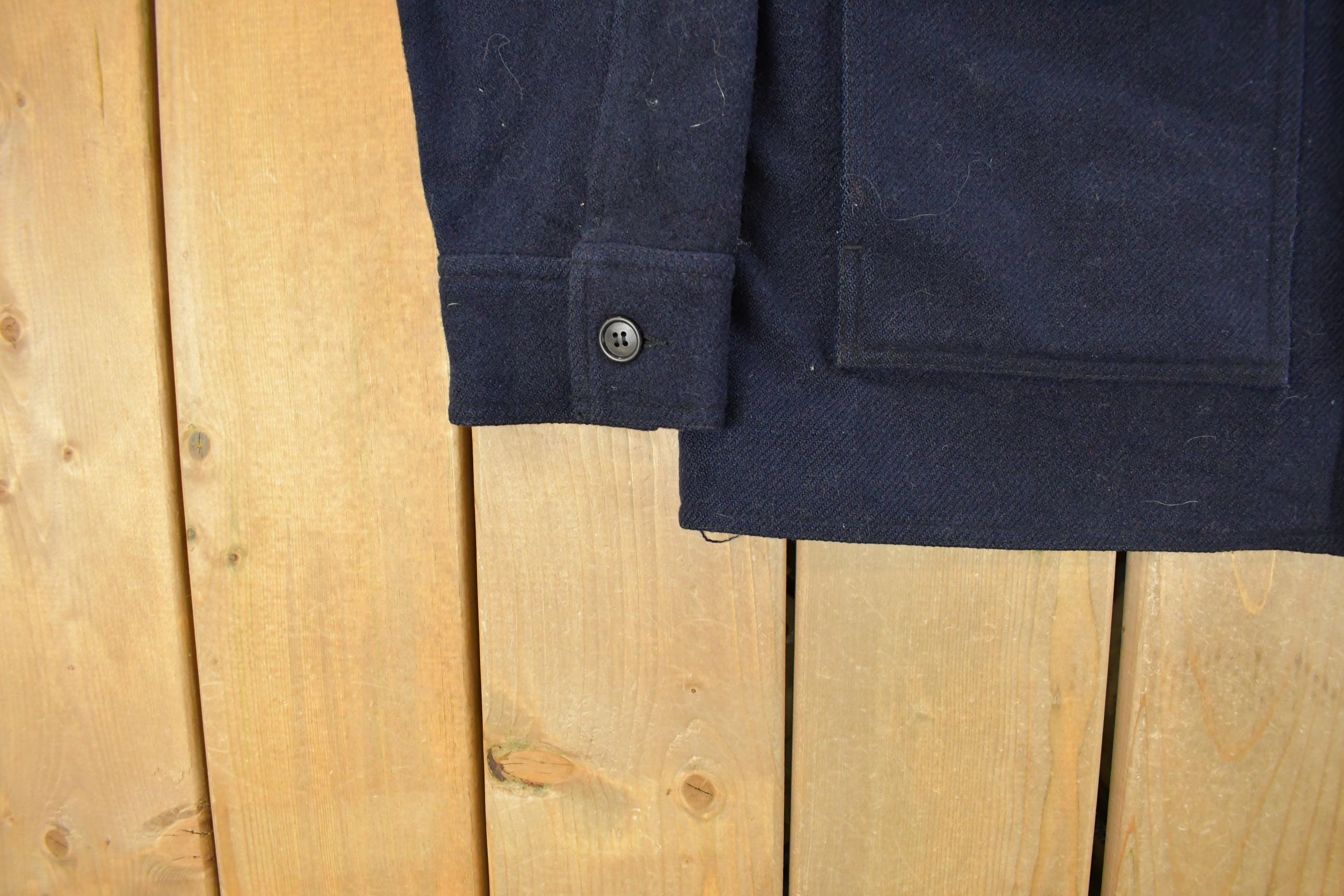 Vintage 1980s Filson Mackinaw Wool Cruiser Wool Jacket Men's Medium