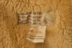 Vintage 1970s Sherpa Lined Shearling Leather Jacket
