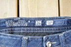 Vintage Y2K Miss Me Bedazzled Low Rise Jeans Size 26x32
