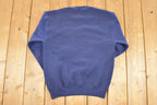 Vintage 1990s Virginia Russell Athletics Big Text Logo Crewneck Sweatshirt Men's M