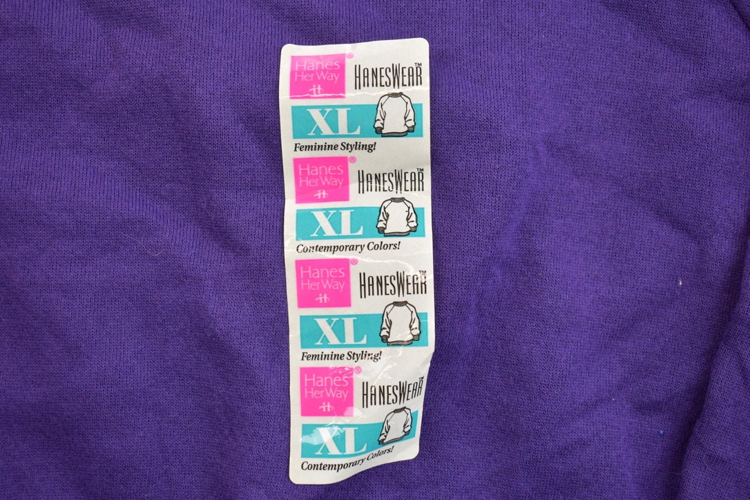 Vintage 1990's Hanes Deadstock Blank Crewneck Sweatshirt