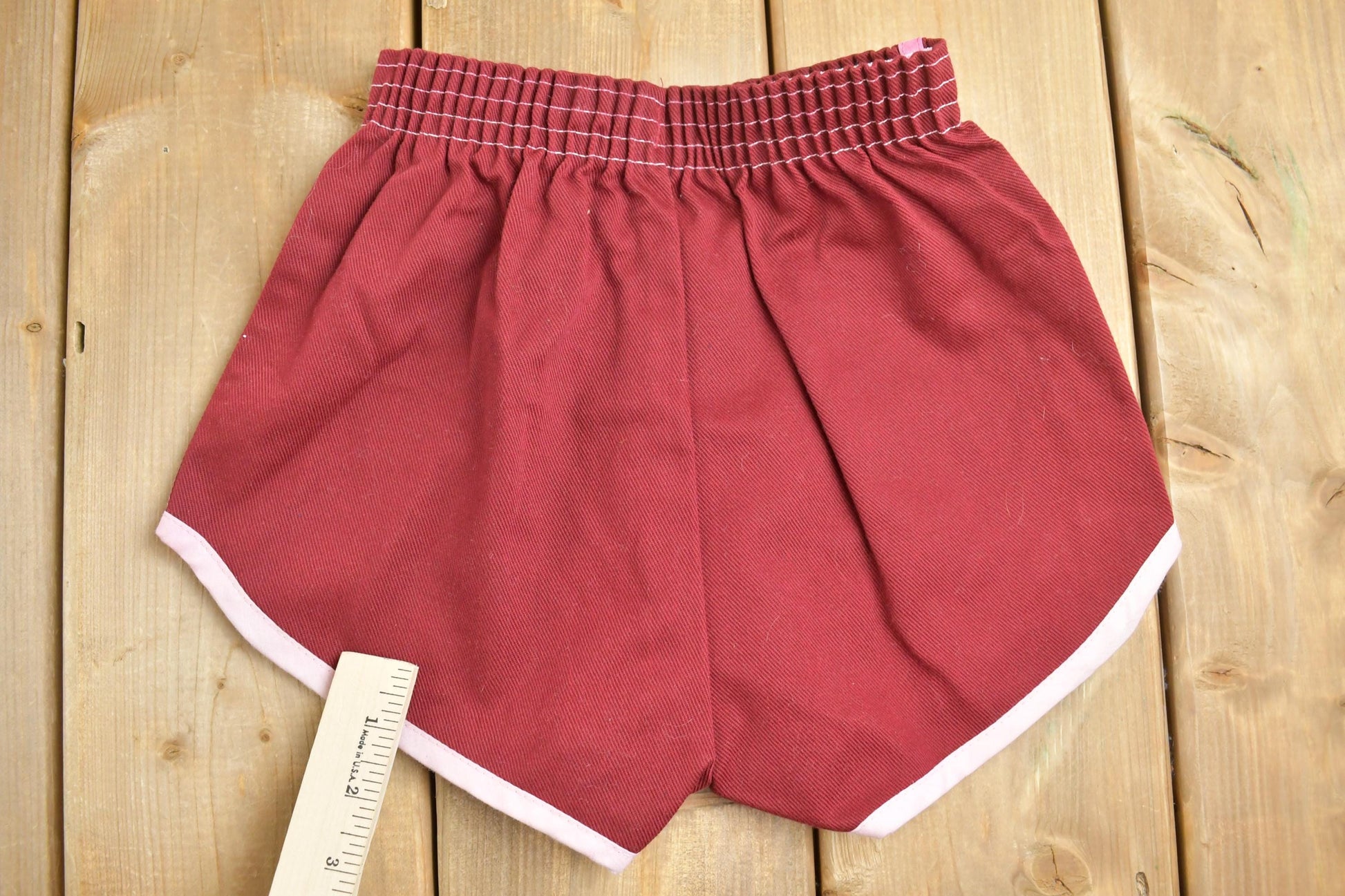 Vintage 1970s Youth Perma Prest Running Shorts Shorts Size M Youth