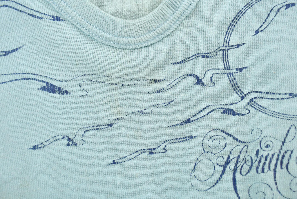 Vintage 1970s Florida Seagulls Souvenir T Shirt Baby Tee Womens S