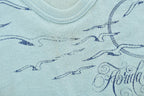 Vintage 1970s Florida Seagulls Souvenir T Shirt Baby Tee Womens S