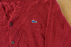 Vintage 1980s Izod of London Knit Cardigan Sweater Men's Large