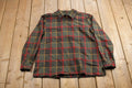 Vintage 1990s Pendleton Plaid Zip Up Rider Shirt