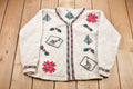 Vintage 1980s Northern Reflections Christmas Knitted Sweater