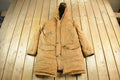 Vintage 1980s Down Full Zip Parka Puffer Jacket Men's L