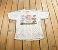 Vintage 1990s Take Pride in America Travel Single Stitch T Shirt Made In Size L