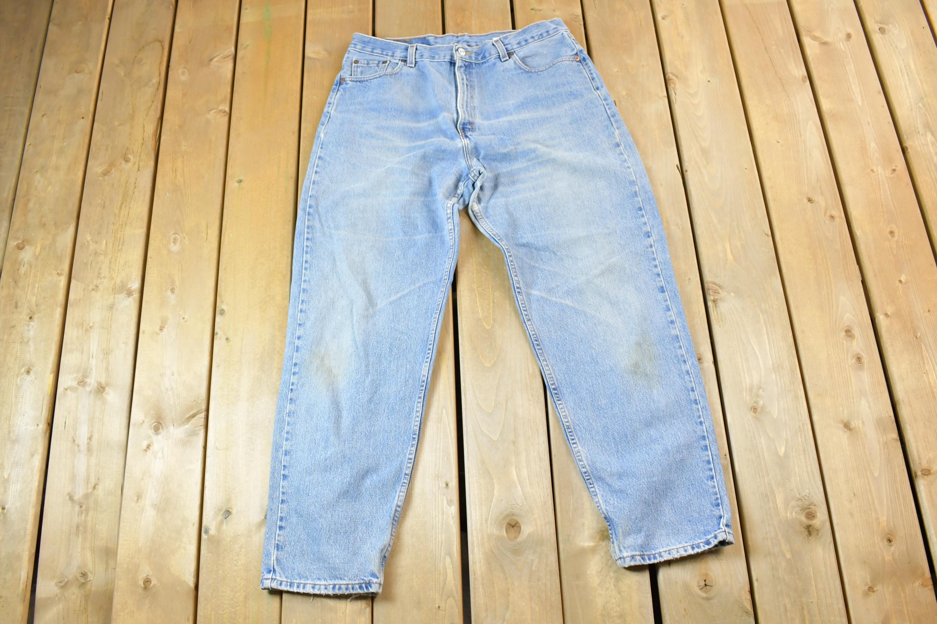 Vintage 1990s Levis Red Tab Denim Jeans 560 Size 34 x 30