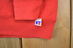 Vintage 1990s Neiman Marcus Russell Crewneck Sweatshirt / 90s Crewneck / Made In USA / Streetwear / Embroidered