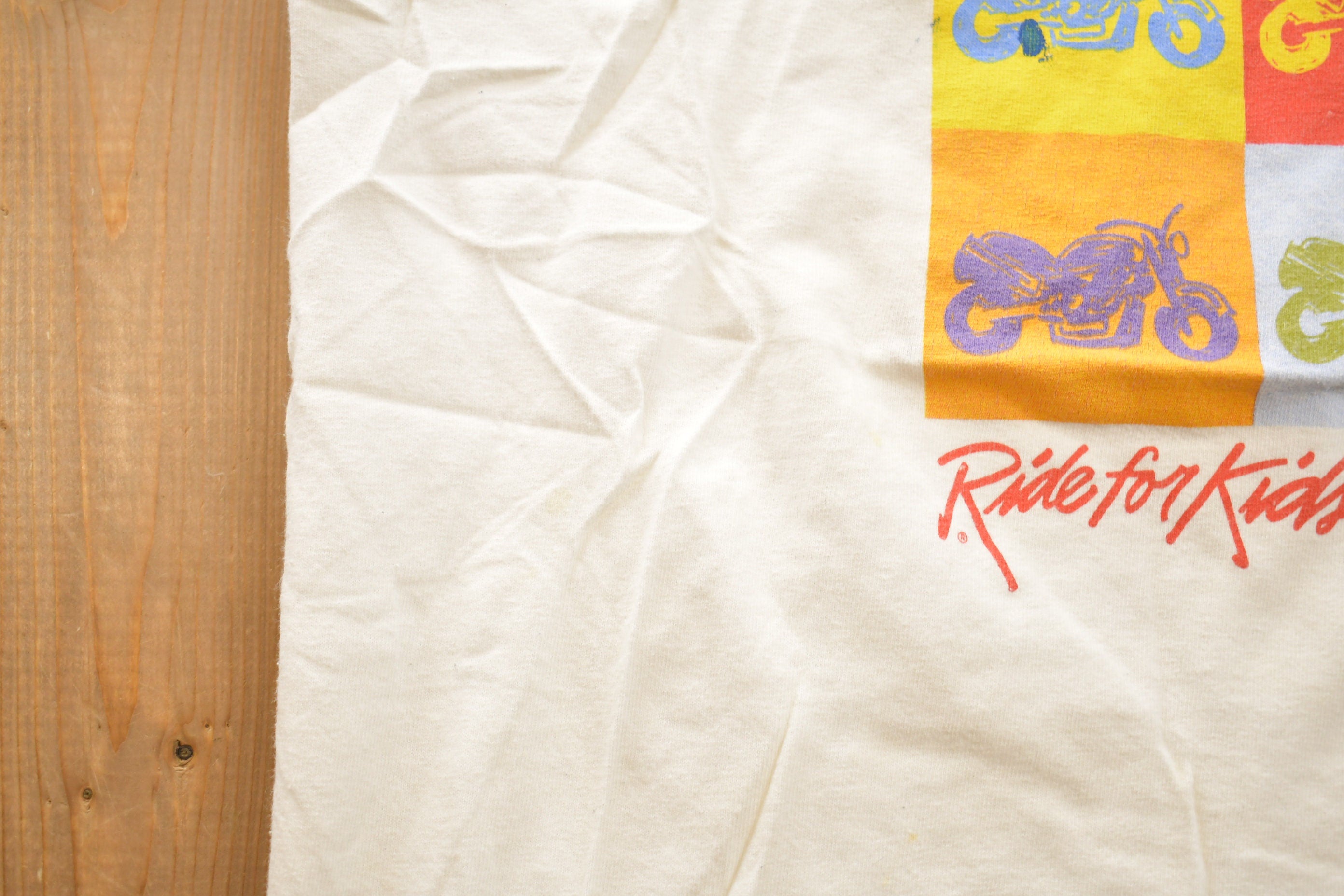 Vintage 2004 Ride for Kids Motorcycles T-Shirt