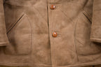 Vintage 1980s Shearling Leather Jacket