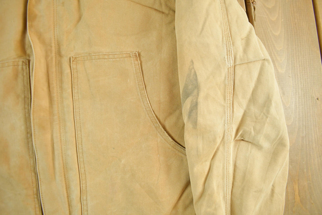 Vintage 1990s Carhartt Hooded Jacket Mens Medium