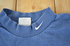 Vintage 1990s Nike Embroidered Mini Swoosh Crewneck Sweatshirt