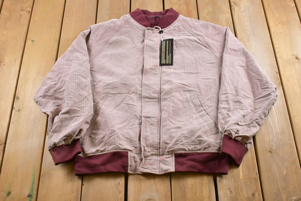 Vintage 1990s Johnnie Walker Satin Bomber Jacket
