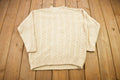 Vintage 1990s Wainscot Cable Knit Turtleneck Sweater