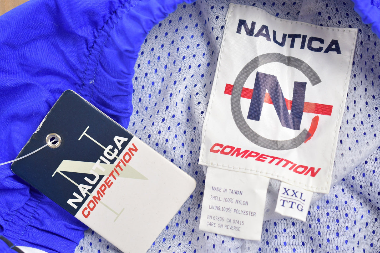 Deadstock Vintage 1990s Nautica Competition Track Pants Size XXL / 90s Nautica / NWT / Streetwear / 90s Track Pants / Trackpants