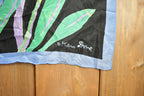 Vintage 1980s Ken Done Floral Scarf