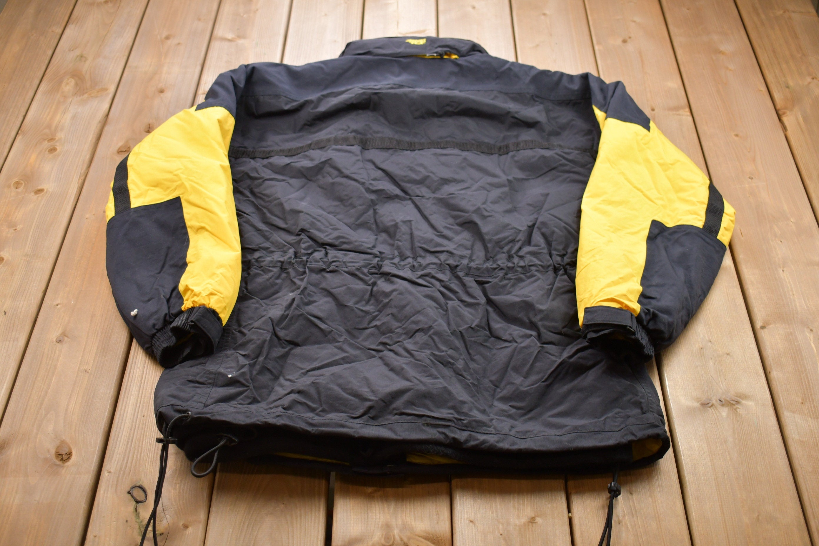Vintage 1990s Brooks Color Block Puffer Jacket