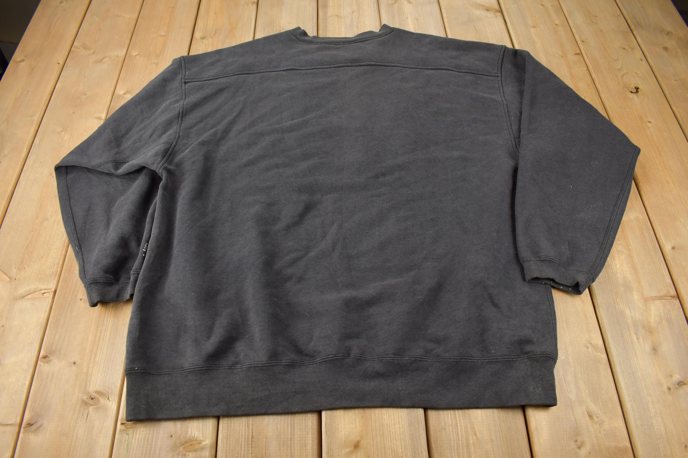 Vintage 1996 Pittsburgh Steelers NFL Embroidered Starter Crewneck Sweatshirt Size 2XL