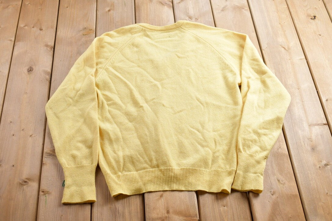 Vintage 1990s Pendleton 100% Wool Knit Sweater