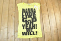 Women Vintage Vigoss Y2K Wanna Look Like T-Shirt
