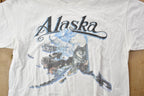 Vintage 1990s Alaska Lee Total Cotton Souvenir T-Shirt