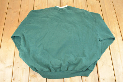 Vintage 1990s Lab Puppy Pumpkin Souvenir Double Collar Crewneck Sweatshirt Womens XXL / 90s Crewneck / Travel Vacation Sweater
