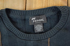 Vintage 1990s Tosani Canada Knit Crewneck Sweater  90s Crewneck  Abstract Pattern  Preppy Knits
