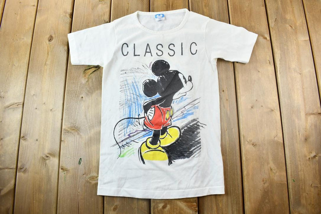 Vintage 1980s Mickey Mouse Classic Graphic T-Shirt