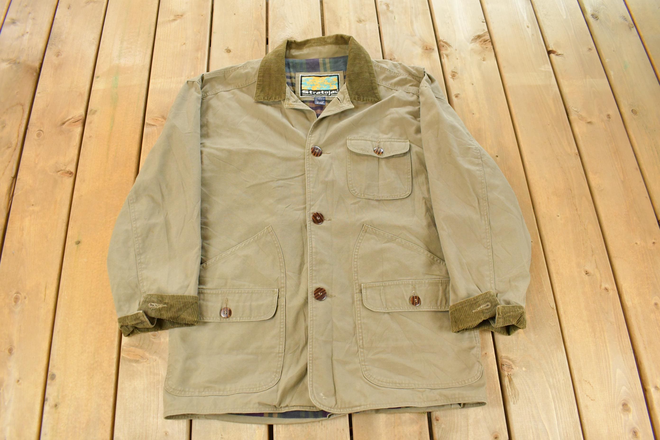 Vintage 1990s Stratojac Barn Chore Jacket Men's Large