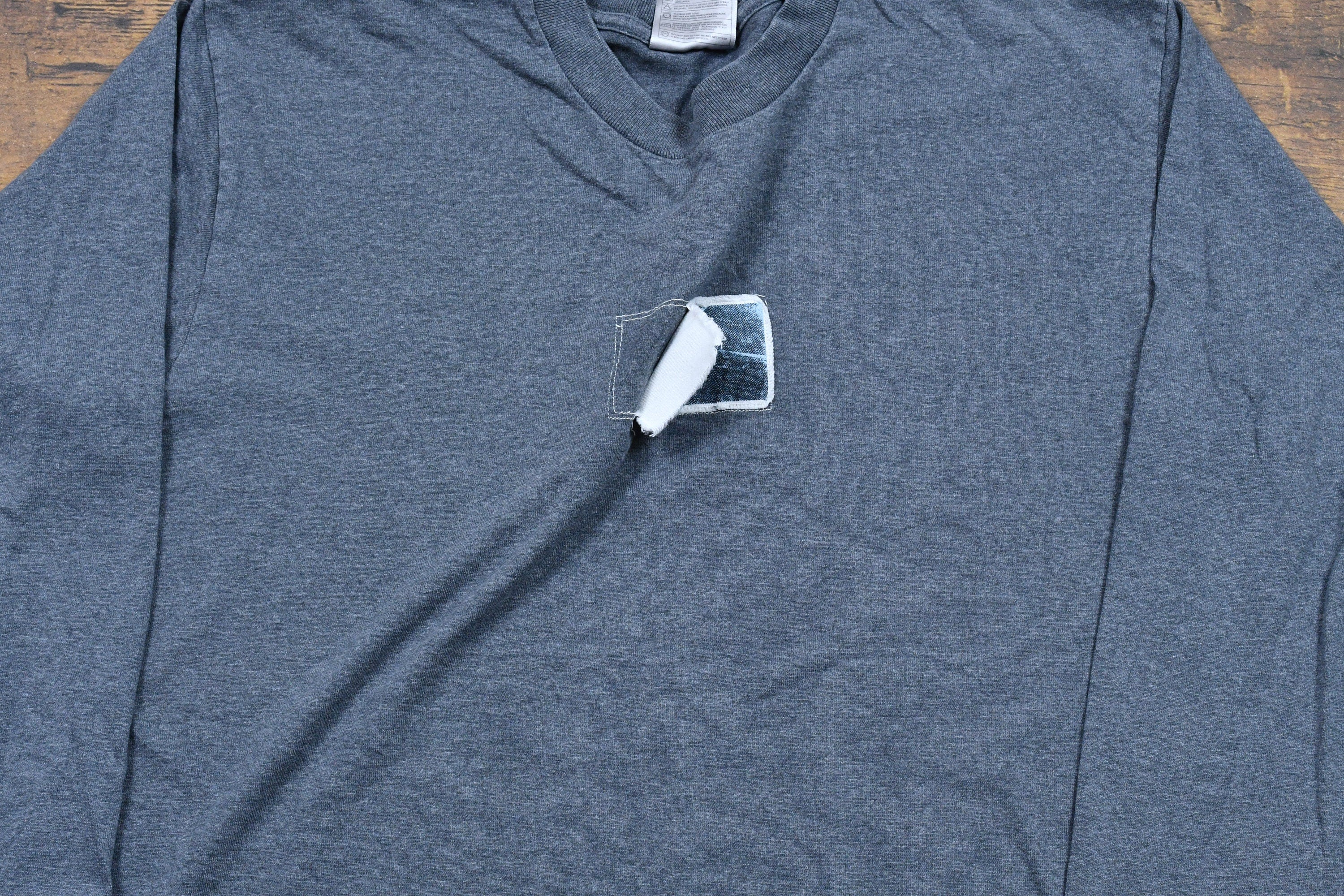 Vintage Nike Mini Swoosh Cut N Sew Long Sleeve T-Shirt