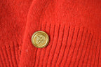 Vintage 1990s Pendleton 100% Wool Knit Four Button Sweater