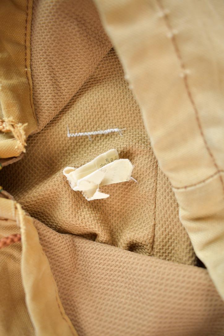 Vintage 1980s Distressed Carhartt Beige Active Jac Jacket Size X Large Made In USA