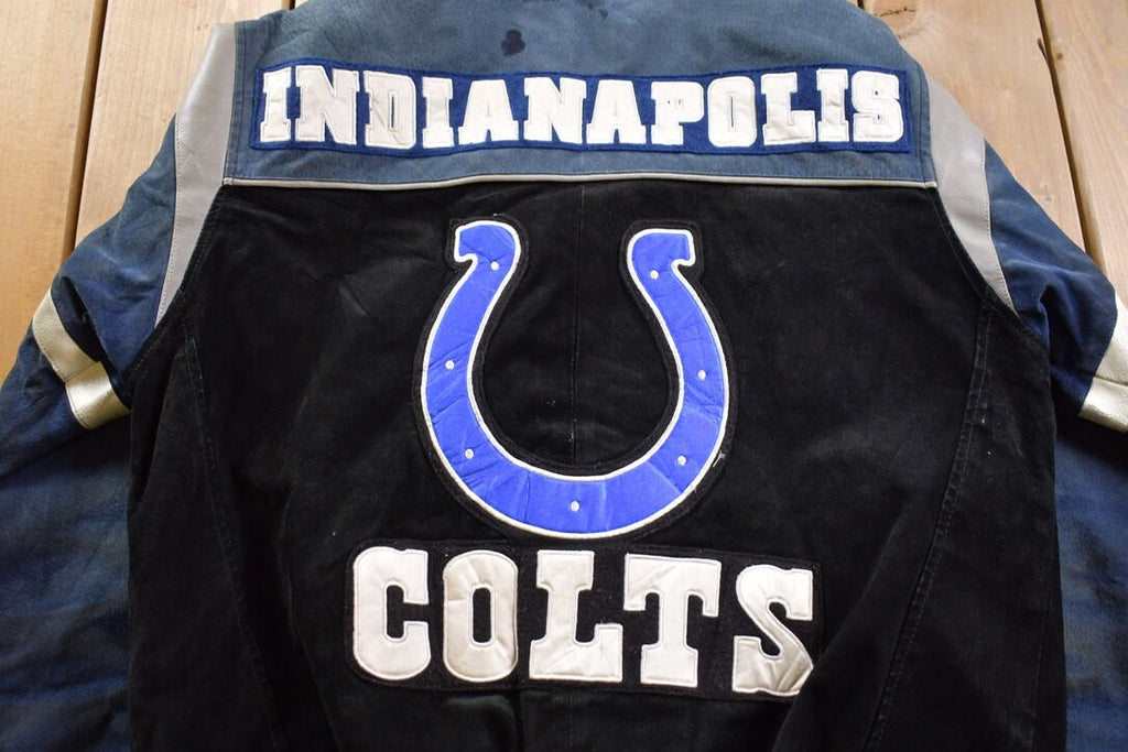 Vintage 1990s Indianapolis Colts NFL Letterman Jacket