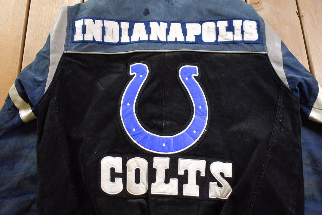 Vintage 1990s Indianapolis Colts NFL Letterman Jacket
