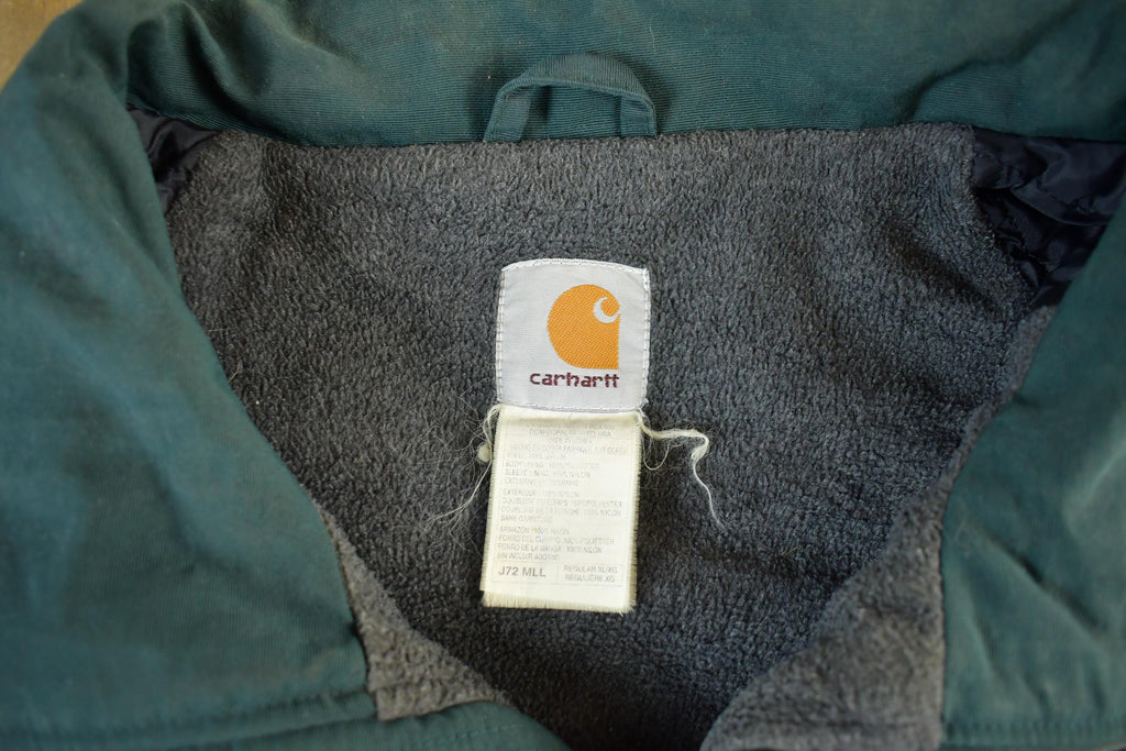Vintage 90s Carhartt J72 Jacket XL - Fleece Lined Workwear