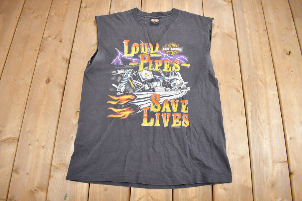 Vintage 1994 Fink's Harley Davidson Zanesville Ohio T-Shirt