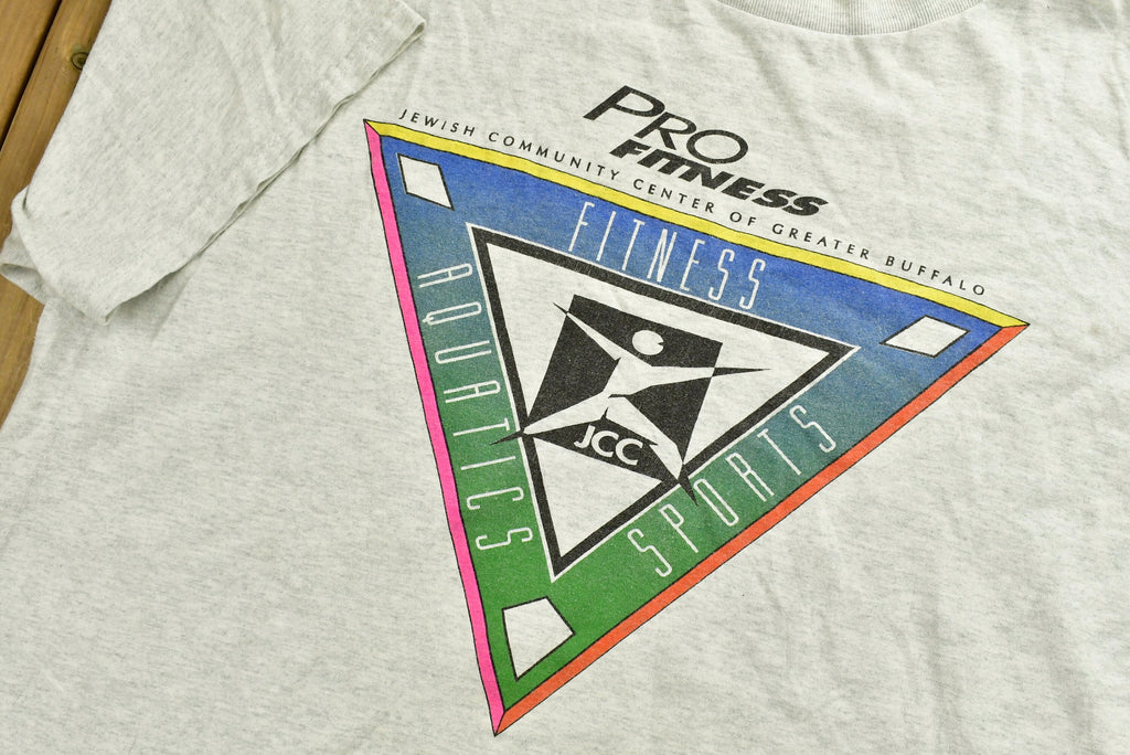 Vintage 1990s Pro Fitness Graphic T-Shirt
